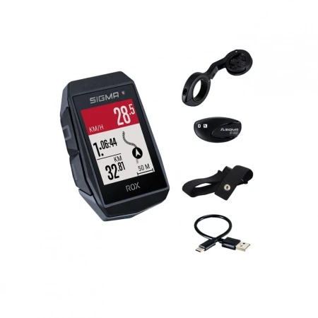 Sigma licznik ROX 11.1 EVO czarny HR SET - rove.pl