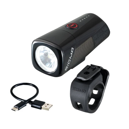 Sigma lampka przednia BUSTER 400 FL czarna - rove.pl