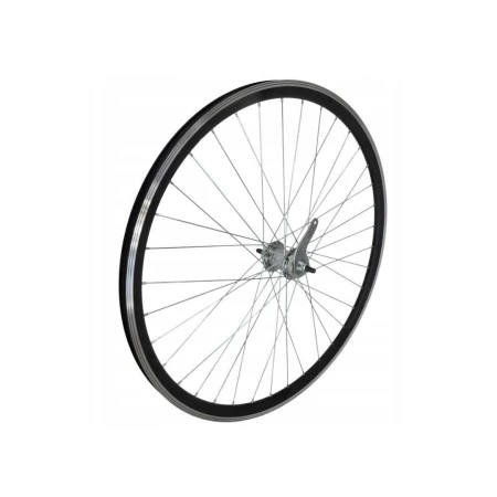 Koło 28'' tył torpedo stożek P-srebrna/O-czarna - rove.pl