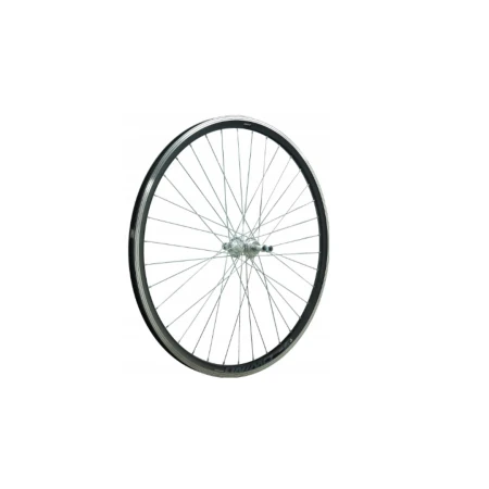 Koło 24'' tył wolnobieg stożek O-czarna/P-srebrna - rove.pl