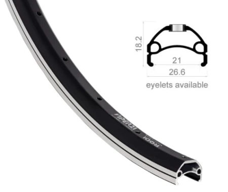 Obręcz VIPER 26'' 559x21 czarna 36 otw. - rove.pl