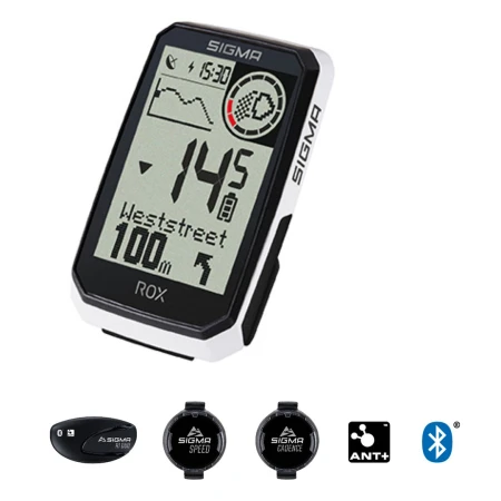 Sigma licznik ROX 4.0 ENDURANCE SENSOR SET biały - rove.pl