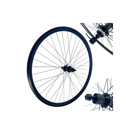 Koło 27,5'' tył kas. SHM Cent. QR 25mm O-cz./P-cz. - rove.pl