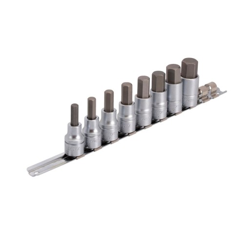 Przejdź do produktu UNIOR Nasadki wkrętakowe HEX 1/2'' na szynie