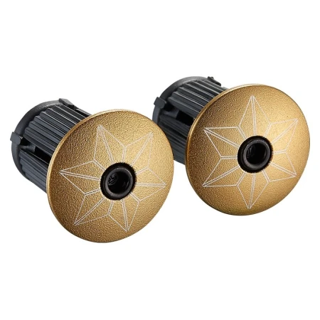 Owijka Supacaz Bling - Gold + Gold Ano Plugs