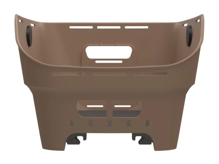Kosz tylny na bagażnik BASIL CENTO NEO rear bicycle basket, 21L WSL System, sand (NEW 2026)