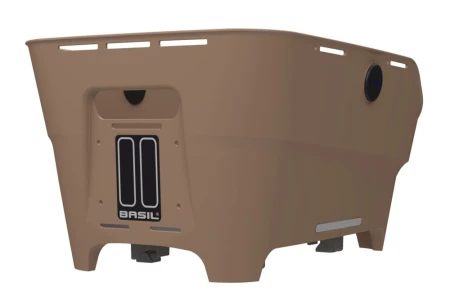 Kosz tylny na bagażnik BASIL CENTO NEO rear bicycle basket, 21L WSL System, sand (NEW 2026)