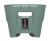 Kosz tylny na bagażnik BASIL CENTO NEO rear bicycle basket, 21L WSL System, silvergreen (NEW 2026)