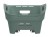 Kosz tylny na bagażnik BASIL CENTO NEO rear bicycle basket, 21L WSL System, silvergreen (NEW 2026) - rove.pl