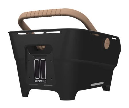 Kosz tylny na bagażnik BASIL CENTO NEO rear bicycle basket, 21L MultiSystem NX, black (NEW 2026)