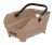 Kosz tylny na bagażnik BASIL CENTO NEO rear bicycle basket, 21L MultiSystem NX, sand (NEW 2026) - rove.pl