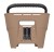 Kosz tylny na bagażnik BASIL CENTO NEO rear bicycle basket, 21L MultiSystem NX, sand (NEW 2026)