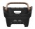 Kosz tylny na bagażnik BASIL CENTO NEO rear bicycle basket, 21L MIK System (ready to go) black (NEW 2026)