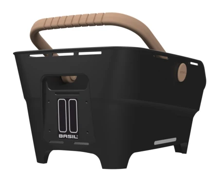 Kosz tylny na bagażnik BASIL CENTO NEO rear bicycle basket, 21L MIK System (ready to go) black (NEW 2026)