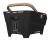 Kosz tylny na bagażnik BASIL CENTO NEO rear bicycle basket, 21L MIK System (ready to go) black (NEW 2026)