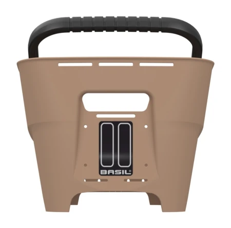 Kosz tylny na bagażnik BASIL CENTO NEO rear bicycle basket, 21L MIK System (ready to go) sand (NEW 2026) - rove.pl
