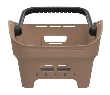 Kosz tylny na bagażnik BASIL CENTO NEO rear bicycle basket, 21L MIK System (ready to go) sand (NEW 2026) - rove.pl