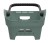 Kosz tylny na bagażnik BASIL CENTO NEO rear bicycle basket, 21L MIK System (ready to go), silvergreen (NEW 2026) - rove.pl