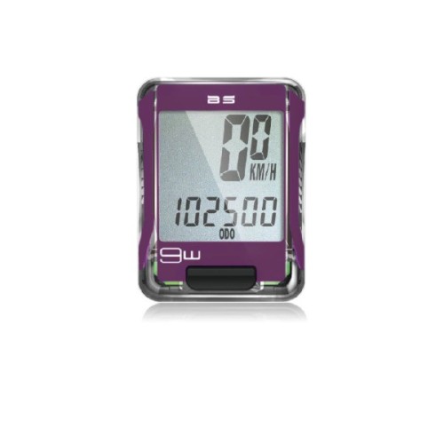 Przejdź do produktu TECHWELL licznik przewodowy BS-9W czarny