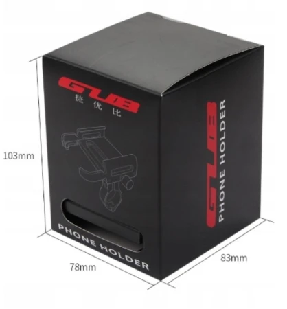 Uchwyt do telefonu GUB- P30 czarny - rove.pl