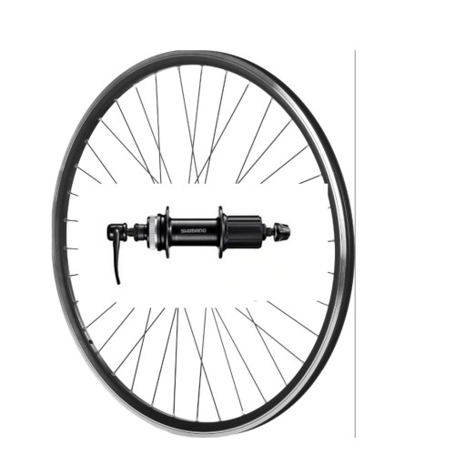 Przejdź do produktu Koło 28'' tył kaseta QR stożek O-cz./P-cz. Shimano