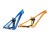 Rama Rocbird Junior, z damperem X-Fusion O2 Pro R 185x55mm, koła 26"/24", Copper Orange/Light Orange połysk, Small