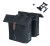 Sakwa pojedyncza BASIL CITY DOUBLE PANNIER MIK 28-32L, MIK System (ready to go) wodoodporny poliester, black (NEW 2026) - rove.pl
