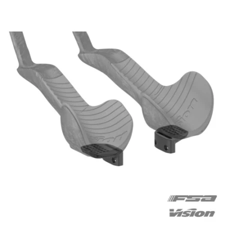 Adapter Vision Profile Design Basebar bridge SB Anod black w/Vision Logo,V3176+V3177