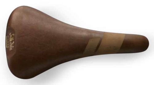 Przejdź do produktu Siodło SELLA ITALIA HERITAGE FLITE BULLITT BROWN L (id match L1), Pręty TI316, Skórzane, Brązowe, 230g (NEW)