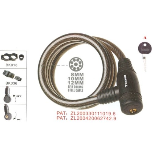 Przejdź do produktu Zapięcie TONYON TY-547 15x1800 mm zamek
