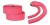 Owijki na kierownicę LIZARDSKINS DSP ULTRA 2.7 BAR TAPE gr.2,7mm neon pink (NEW 2026) - rove.pl