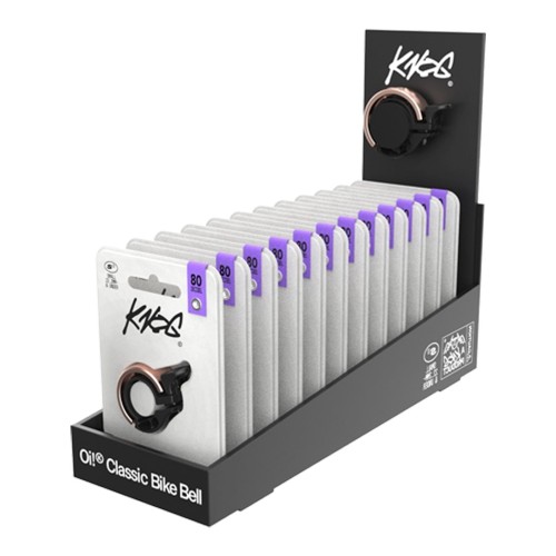 Przejdź do produktu Dzwonek Knog Oi Classic mały, zestaw 12szt, ekspozytor POS