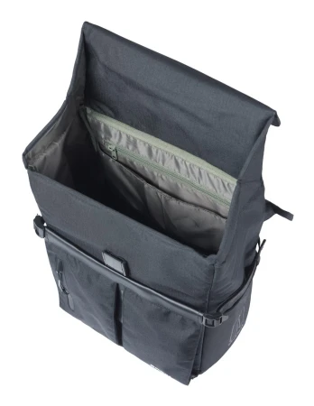 Sakwa pojedyncza BASIL MOVE COMMUTER BICYCLE BAG, MIK STUDS, 15L, Wodoodporna, Black (NEW)