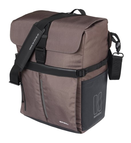 Przejdź do produktu Sakwa pojedyncza BASIL MOVE COMMUTER BICYCLE BAG, MIK STUDS, 15L, wodoodporna, Brown (NEW)
