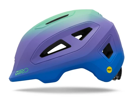 Kask dziecięcy GIRO SCAMP MIPS II matte blue jewel/vivid green roz. XS (45-49 cm) (NEW 2026)