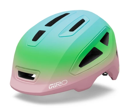 Kask dziecięcy GIRO SCAMP MIPS II matte light pink/green fade roz. XS (45-49 cm) (NEW 2026)