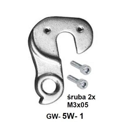 hak przerzutki do ramy GW-5w-1 - rove.pl