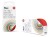 Owijka na kierownicę SELLE ITALIA SMOOTAPE CLASSICA WHITE, 2,5mm, Żel, Perforowana skóra, Biała (NEW) - rove.pl