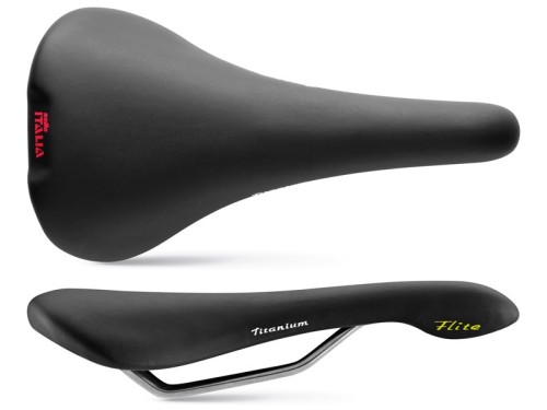 Przejdź do produktu Siodło SELLE ITALIA HERITAGE FLITE 1990 L (id match L1), Pręty Titanium, Skóra, 230g czarne (NEW)