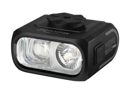 Lampka przednia MAGICSHINE HORI 1300 PRO DUAL MOUNTED FTR, ANT+, 1300 lumenów, Z Pilotem, Bez uchwytu (NEW 2026)