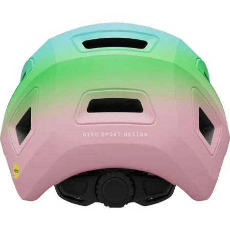 Kask dziecięcy Giro Scamp MIPS II matte pink/green fade 49-53