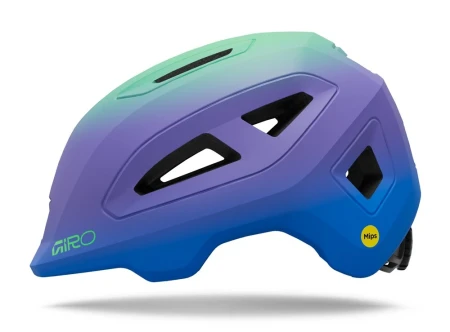 Kask dziecięcy Giro Scamp MIPS II matte blue/green 49-53