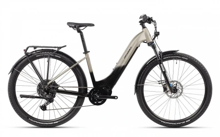 Rower elektryczny MAXBIKE Frida 29" Silver Sandstone