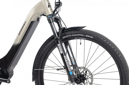 Rower elektryczny MAXBIKE Frida 29" Silver Sandstone