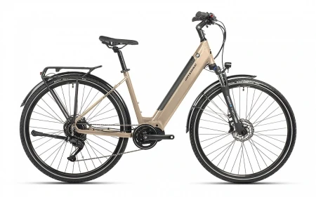 Rower elektryczny MAXBIKE Urbea 28" Silver Titan