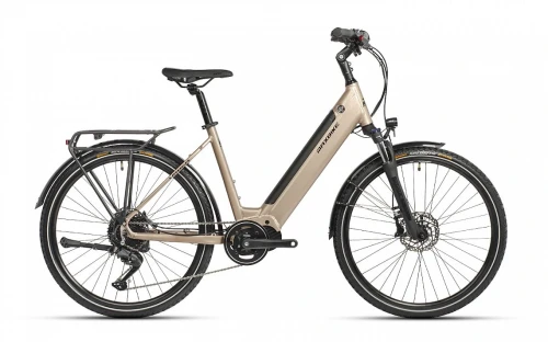 Przejdź do produktu Rower elektryczny MAXBIKE Urbea 26" Silver Titan 18"