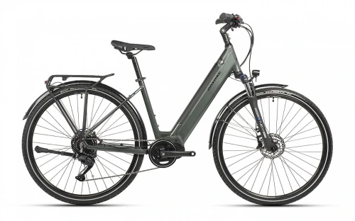 Przejdź do produktu Rower elektryczny MAXBIKE Urbea 28" Pearl Sea Gray 18"