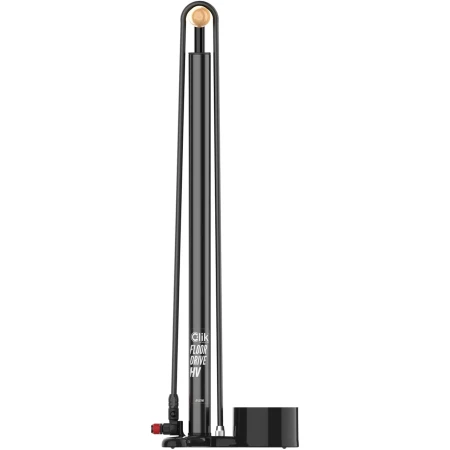 Lezyne CLIK Drive HV Pompa Podłogowa - czarny