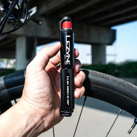 Pompka rowerowa Lezyne Clik Drive HP 160psi black