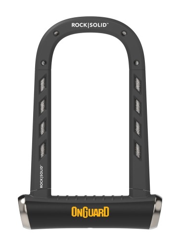 Przejdź do produktu Zapięcie rowerowe ONGUARD ROCK SOLID 8590 U-LOCK - ⌀14mm, Wymiary: 90mm x 175mm, 5 x Kluczy z kodem (NEW)